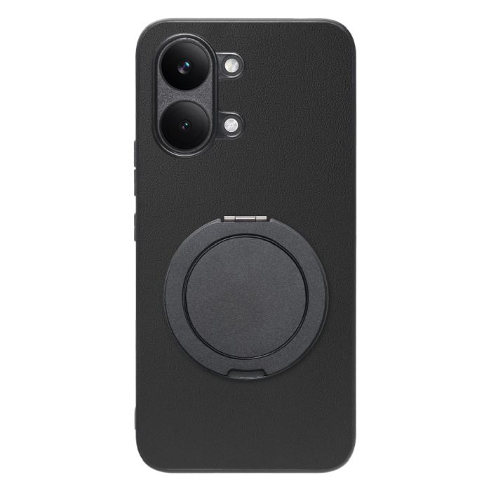 [ LOOF RING-SHELL (シンプル Ver.) ] POCO X8 Pro Max Xiaomi シャオミ スマホケース 背面 ケース カバー ハードケース スマホリング リング付き 本革 ストラップホール [ POCO X8 Pro Max ]