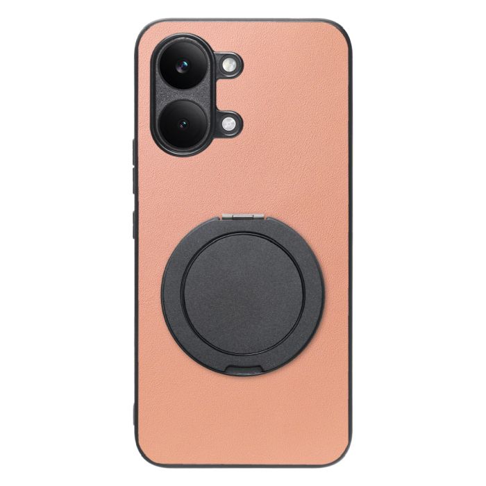 [ LOOF RING-SHELL (シンプル Ver.) ] POCO X8 Pro Max Xiaomi シャオミ スマホケース 背面 ケース カバー ハードケース スマホリング リング付き 本革 ストラップホール [ POCO X8 Pro Max ]