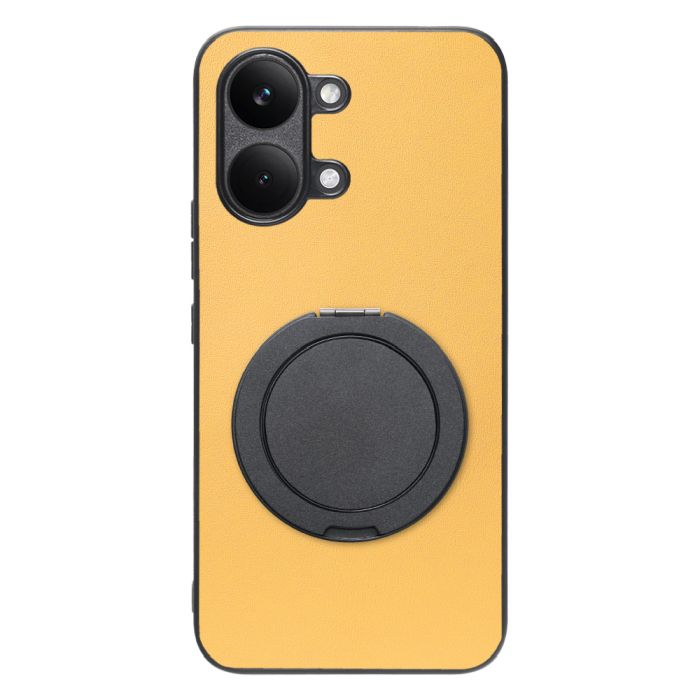 [ LOOF RING-SHELL (シンプル Ver.) ] POCO X8 Pro Max Xiaomi シャオミ スマホケース 背面 ケース カバー ハードケース スマホリング リング付き 本革 ストラップホール [ POCO X8 Pro Max ]