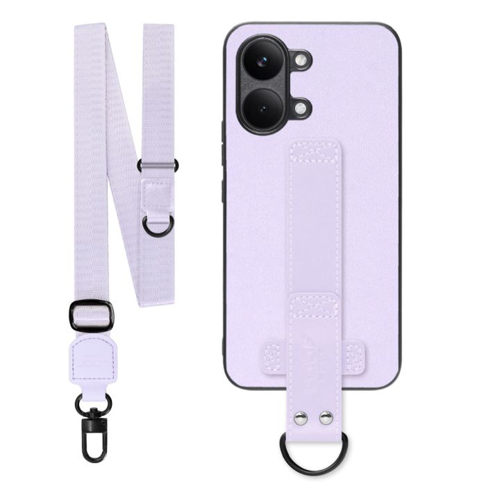 [ LOOF STRAP-SHELL (ロング+ Ver.) ] POCO X8 Pro Max Xiaomi シャオミ スマホケース 背面 ケース カバー ハードケース ショルダーベルト  本革 [ POCO X8 Pro Max ]