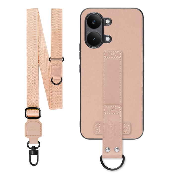 [ LOOF STRAP-SHELL (ロング+ Ver.) ] POCO X8 Pro Max Xiaomi シャオミ スマホケース 背面 ケース カバー ハードケース ショルダーベルト  本革 [ POCO X8 Pro Max ]