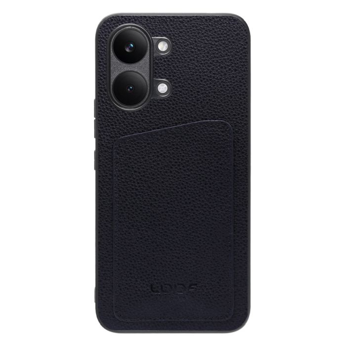 [ LOOF INVISIBLE CARD CASE-SHELL ] POCO X8 Pro Max Xiaomi シャオミ スマホケース 背面 ケース カバー 本革 見えない収納 カード 見えない 落ちない マグネット [ POCO X8 Pro Max ]