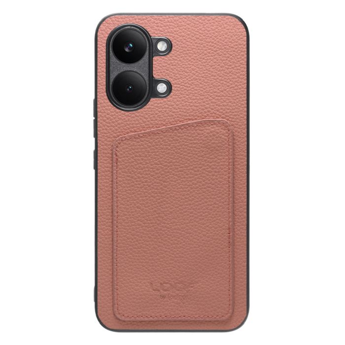 [ LOOF INVISIBLE CARD CASE-SHELL ] POCO X8 Pro Max Xiaomi シャオミ スマホケース 背面 ケース カバー 本革 見えない収納 カード 見えない 落ちない マグネット [ POCO X8 Pro Max ]