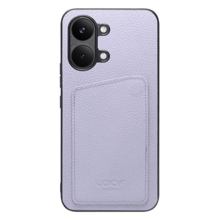 [ LOOF INVISIBLE CARD CASE-SHELL ] POCO X8 Pro Max Xiaomi シャオミ スマホケース 背面 ケース カバー 本革 見えない収納 カード 見えない 落ちない マグネット [ POCO X8 Pro Max ]