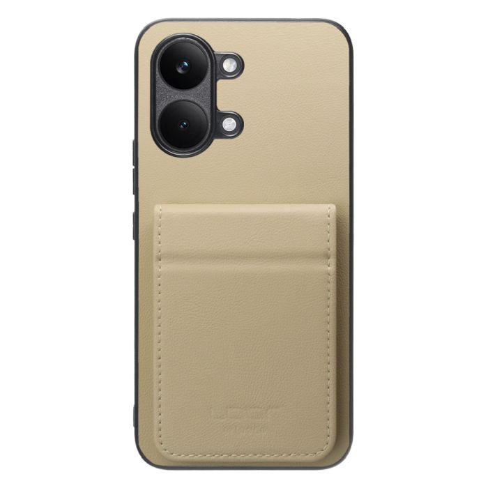 [ LOOF BASIC-SHELL SLIM CARD 2カード ] POCO X8 Pro Max Xiaomi シャオミ ケース 背面 カード収納 カード入れ カードポケット カバー スマホケース 薄型 大容量 本革 [ POCO X8 Pro Max ]