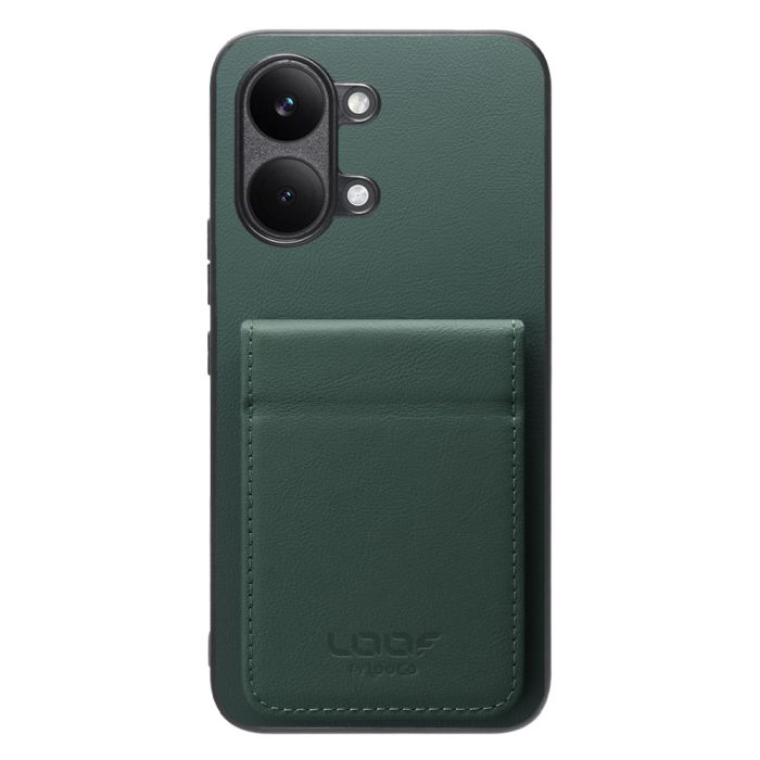 [ LOOF BASIC-SHELL SLIM CARD 2カード ] POCO X8 Pro Max Xiaomi シャオミ ケース 背面 カード収納 カード入れ カードポケット カバー スマホケース 薄型 大容量 本革 [ POCO X8 Pro Max ]
