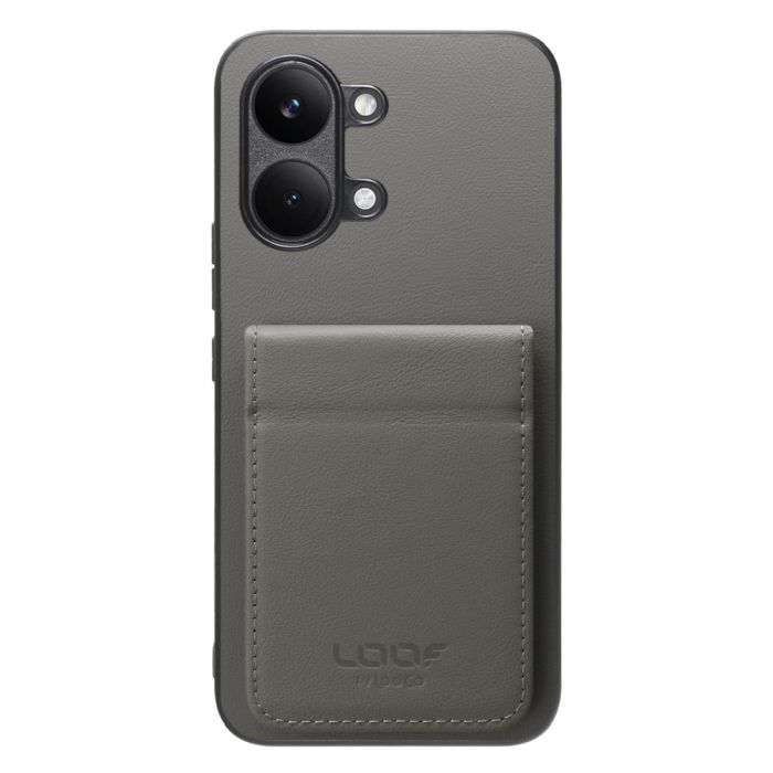 [ LOOF BASIC-SHELL SLIM CARD 2カード ] POCO X8 Pro Max Xiaomi シャオミ ケース 背面 カード収納 カード入れ カードポケット カバー スマホケース 薄型 大容量 本革 [ POCO X8 Pro Max ]