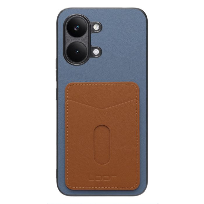 [ LOOF PASS-SHELL (LEATHER Ver.) スライド ] POCO X8 Pro Max Xiaomi シャオミ スマホケース 背面 ケース カバー ハードケース カード収納 カードホルダー ストラップホール [ POCO X8 Pro Max ]
