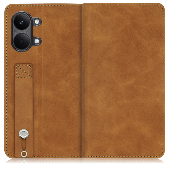 [ LOOF HOLD-LITE ] POCO X8 Pro Max Xiaomi シャオミ スマホケース ケース カバー 手帳型ケース 背面ベルト カード収納 ベルトなし マグネットなし [ POCO X8 Pro Max ]