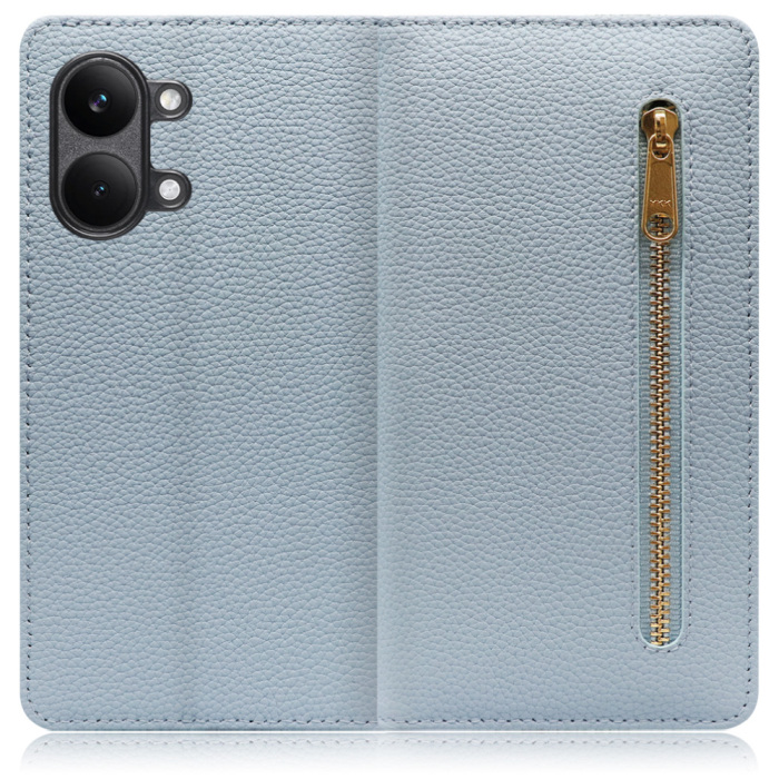 [ LOOF POCKET ] POCO X8 Pro Max Xiaomi シャオミ スマホケース ケース カバー 手帳型ケース カード収納 本革 マグネットなし ベルトなし ポケット ファスナー [ POCO X8 Pro Max ]