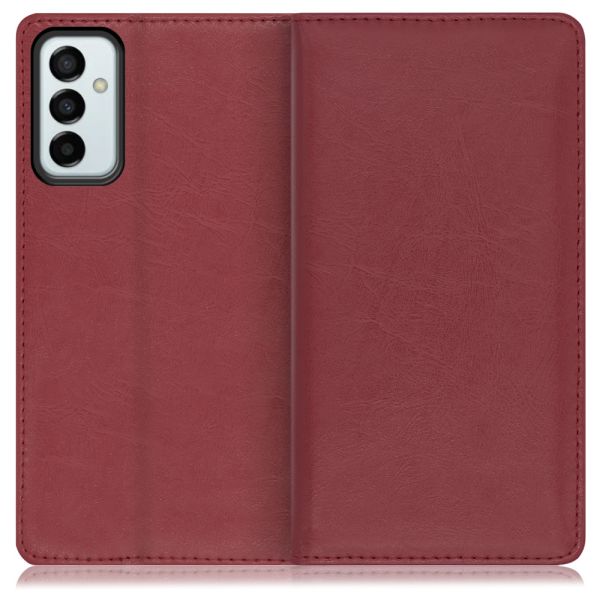 [ LOOF ROYALE ] Galaxy M23 5G m235g スマホケース ケース カバー 手帳型ケース カード収納 マグネット付き 本革 ベルトなし [ Galaxy M23 5G ]