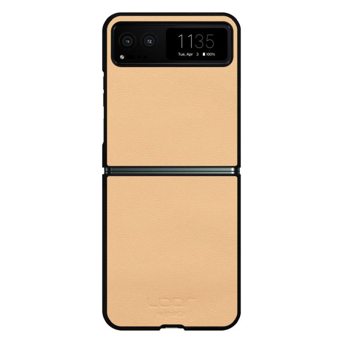 [ LOOF BASIC-SHELL ] motorola razr 40 / 40s  ケース カバー スマホケース 本革 レザー シンプル ストラップホール [ motorola razr 40 / 40s ]