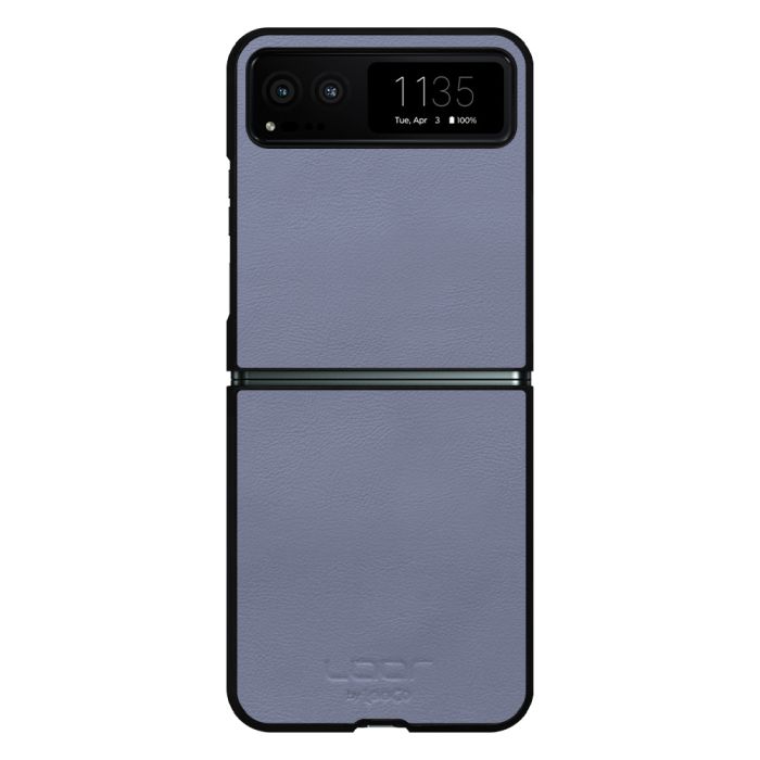 [ LOOF BASIC-SHELL ] motorola razr 40 / 40s  ケース カバー スマホケース 本革 レザー シンプル ストラップホール [ motorola razr 40 / 40s ]