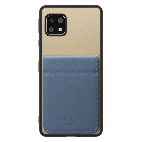 [ LOOF BASIC-SHELL SLIM CARD 2カード ] AQUOS sense4 / sense4 lite / sense4 basic / sense5G / やさしいスマホ2 sense 4 4lite 4basic 5G sense4lite sense4basic ケース 背面 カード収納 カード入れ カードポケット カバー スマホケース 薄型 大容量 本革 [ AQUOS sense4/4 lite/4 basic/sense5G/やさしいスマホ2 ]