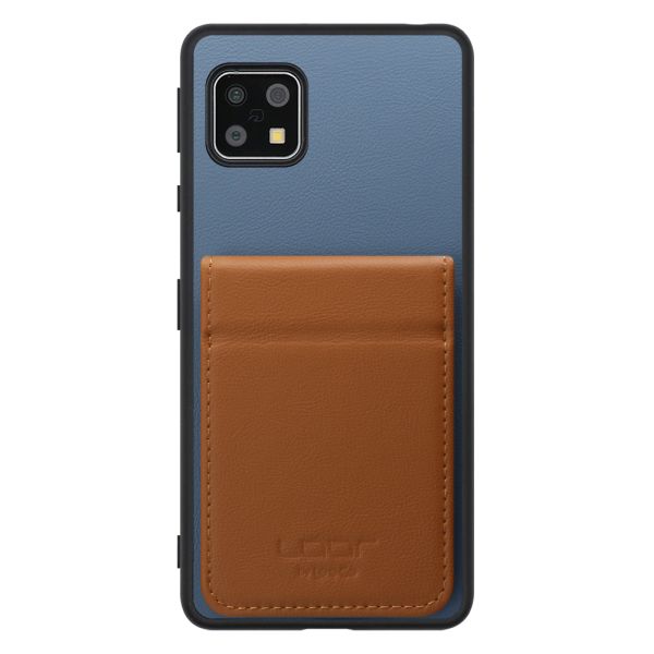 [ LOOF BASIC-SHELL SLIM CARD 2カード ] AQUOS sense4 / sense4 lite / sense4 basic / sense5G / やさしいスマホ2 sense 4 4lite 4basic 5G sense4lite sense4basic ケース 背面 カード収納 カード入れ カードポケット カバー スマホケース 薄型 大容量 本革 [ AQUOS sense4/4 lite/4 basic/sense5G/やさしいスマホ2 ]