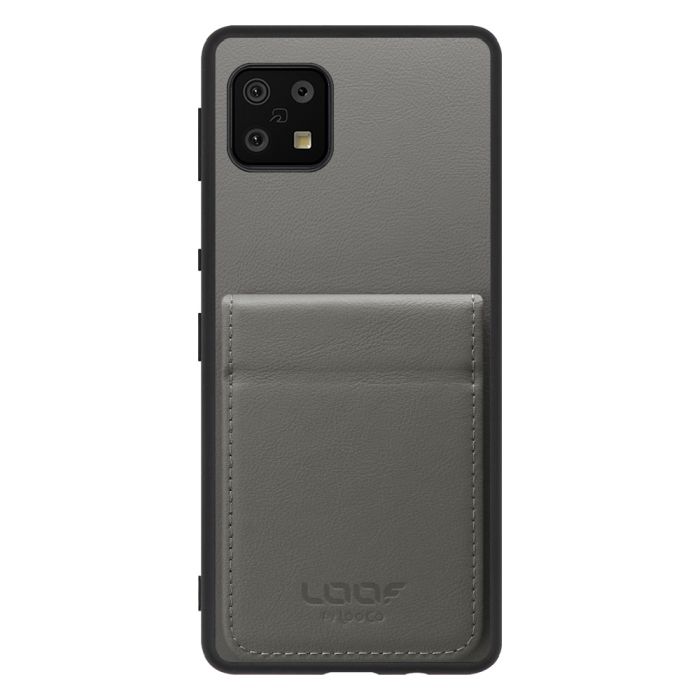 [ LOOF FOLD ] AQUOS sense6s /sense6 sense 6s 6 ケース 背面 カード収納 カード入れ カードポケット カバー スマホケース 薄型 大容量 本革 [ AQUOS sense6/sense6s ]