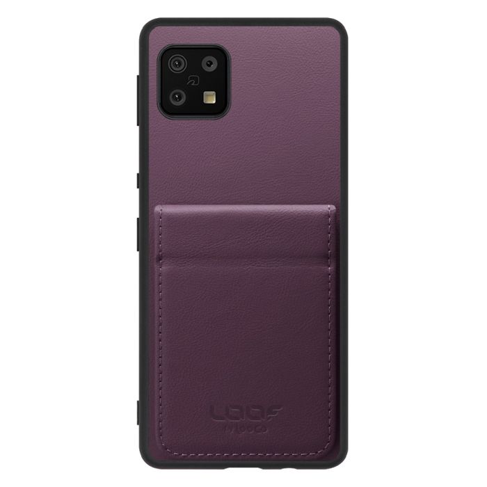 [ LOOF FOLD ] AQUOS sense6s /sense6 sense 6s 6 ケース 背面 カード収納 カード入れ カードポケット カバー スマホケース 薄型 大容量 本革 [ AQUOS sense6/sense6s ]