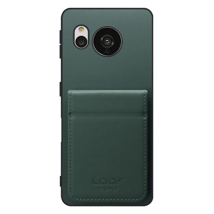 [ LOOF FOLD ] AQUOS sense7 sense 7 ケース 背面 カード収納 カード入れ カードポケット カバー スマホケース 薄型 大容量 本革 [ AQUOS sense7 ]
