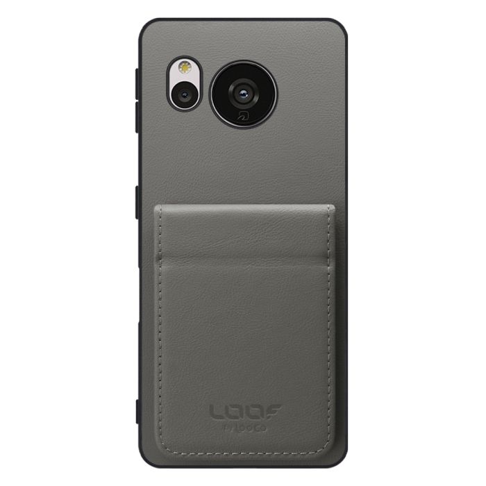 [ LOOF FOLD ] AQUOS sense7 sense 7 ケース 背面 カード収納 カード入れ カードポケット カバー スマホケース 薄型 大容量 本革 [ AQUOS sense7 ]