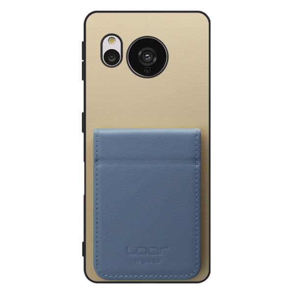 [ LOOF BASIC-SHELL SLIM CARD 2カード ] AQUOS sense7 Plus sense7plus 7plus sense 7 ケース 背面 カード収納 カード入れ カードポケット カバー スマホケース 薄型 大容量 本革 [ AQUOS sense7 Plus ]
