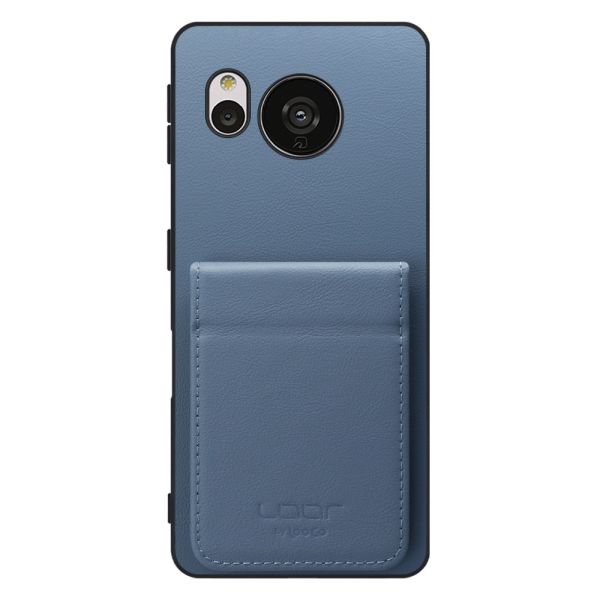 [ LOOF BASIC-SHELL SLIM CARD 2カード ] AQUOS sense7 Plus sense7plus 7plus sense 7 ケース 背面 カード収納 カード入れ カードポケット カバー スマホケース 薄型 大容量 本革 [ AQUOS sense7 Plus ]
