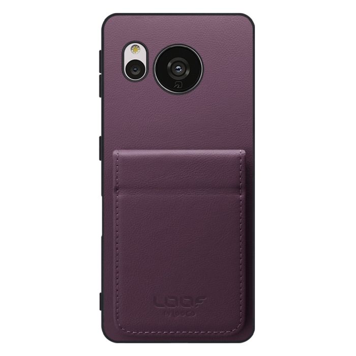 [ LOOF FOLD ] AQUOS sense7 Plus sense7plus 7plus sense 7 ケース 背面 カード収納 カード入れ カードポケット カバー スマホケース 薄型 大容量 本革 [ AQUOS sense7 Plus ]