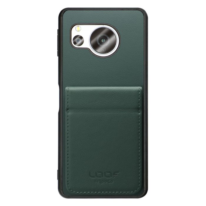 [ LOOF FOLD ] AQUOS sense8 SH-54D / SHG11 sense 8 ケース 背面 カード収納 カード入れ カードポケット カバー スマホケース 薄型 大容量 本革 [ AQUOS sense8 ]
