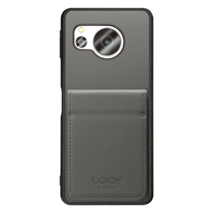 [ LOOF FOLD ] AQUOS sense8 SH-54D / SHG11 sense 8 ケース 背面 カード収納 カード入れ カードポケット カバー スマホケース 薄型 大容量 本革 [ AQUOS sense8 ]