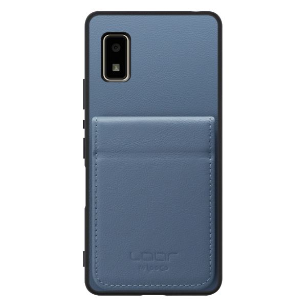 [ LOOF BASIC-SHELL SLIM CARD 2カード ] AQUOS wish2 / wish  ケース 背面 カード収納 カード入れ カードポケット カバー スマホケース 薄型 大容量 本革 [ AQUOS wish/wish2 ]