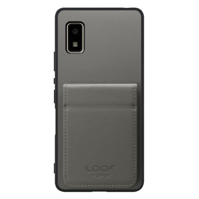 [ LOOF FOLD ] AQUOS wish2 / wish  ケース 背面 カード収納 カード入れ カードポケット カバー スマホケース 薄型 大容量 本革 [ AQUOS wish/wish2 ]
