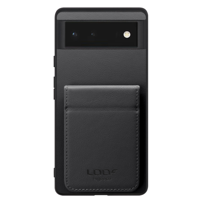 [ LOOF BASIC-SHELL SLIM CARD 2カード ] Google Pixel 6 googlepixel6 pixel6 ピクセル6 ケース 背面 カード収納 カード入れ カードポケット カバー スマホケース 薄型 大容量 本革 [ Google Pixel 6 ]