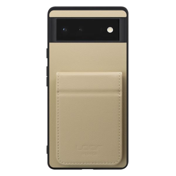[ LOOF BASIC-SHELL SLIM CARD 2カード ] Google Pixel 6 googlepixel6 pixel6 ピクセル6 ケース 背面 カード収納 カード入れ カードポケット カバー スマホケース 薄型 大容量 本革 [ Google Pixel 6 ]