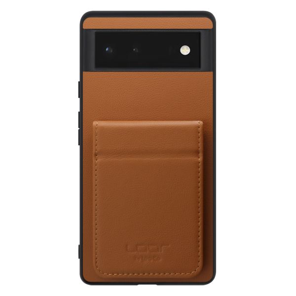 [ LOOF BASIC-SHELL SLIM CARD 2カード ] Google Pixel 6 googlepixel6 pixel6 ピクセル6 ケース 背面 カード収納 カード入れ カードポケット カバー スマホケース 薄型 大容量 本革 [ Google Pixel 6 ]