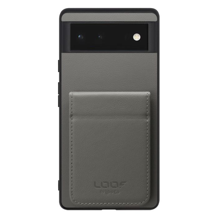 [ LOOF BASIC-SHELL SLIM CARD 2カード ] Google Pixel 6 googlepixel6 pixel6 ピクセル6 ケース 背面 カード収納 カード入れ カードポケット カバー スマホケース 薄型 大容量 本革 [ Google Pixel 6 ]