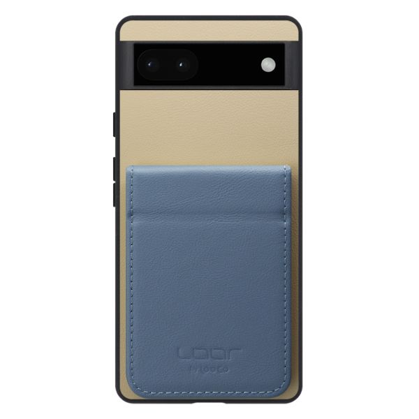[ LOOF BASIC-SHELL SLIM CARD 2カード ] Google Pixel 6a googlepixel6a pixel6a ケース 背面 カード収納 カード入れ カードポケット カバー スマホケース 薄型 大容量 本革 [ Google Pixel 6a ]