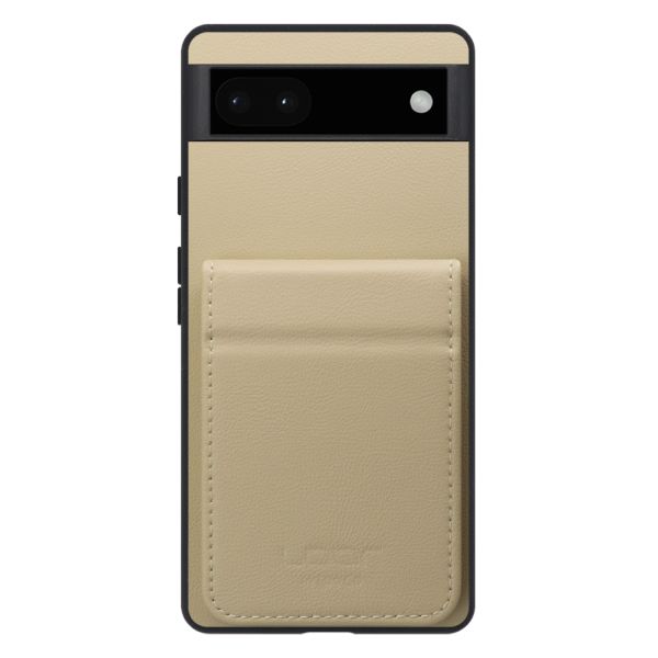 [ LOOF BASIC-SHELL SLIM CARD 2カード ] Google Pixel 6a googlepixel6a pixel6a ケース 背面 カード収納 カード入れ カードポケット カバー スマホケース 薄型 大容量 本革 [ Google Pixel 6a ]