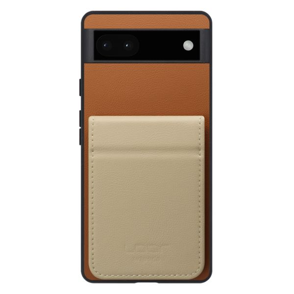 [ LOOF BASIC-SHELL SLIM CARD 2カード ] Google Pixel 6a googlepixel6a pixel6a ケース 背面 カード収納 カード入れ カードポケット カバー スマホケース 薄型 大容量 本革 [ Google Pixel 6a ]