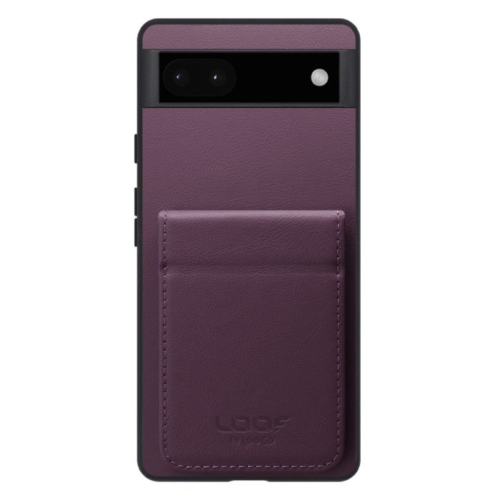 [ LOOF BASIC-SHELL SLIM CARD 2カード ] Google Pixel 6a googlepixel6a pixel6a ケース 背面 カード収納 カード入れ カードポケット カバー スマホケース 薄型 大容量 本革 [ Google Pixel 6a ]