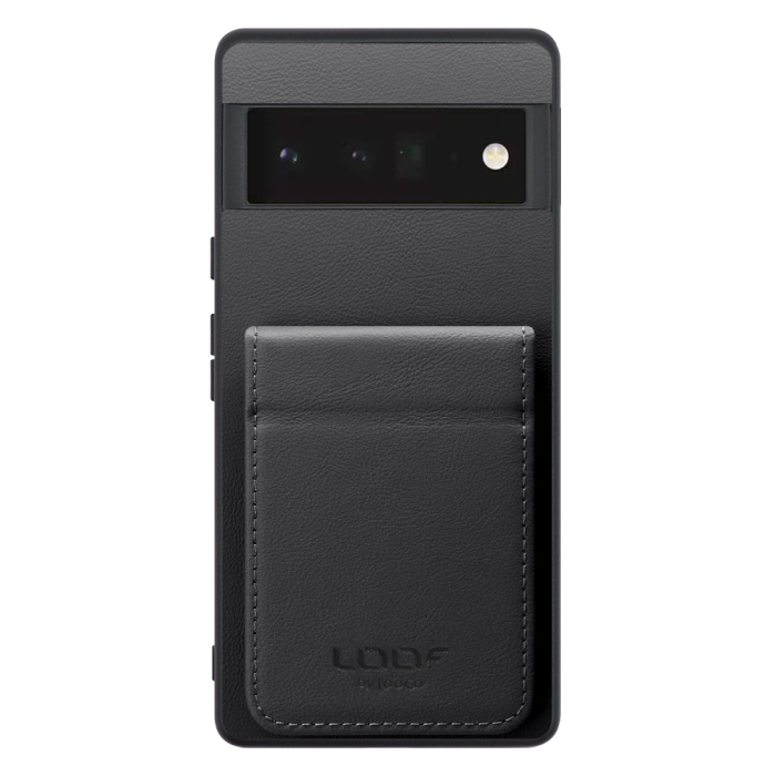 [ LOOF BASIC-SHELL SLIM CARD 2カード ] Google Pixel 6 Pro Googlepixel6pro 6pro プロ ピクセル6pro ケース 背面 カード収納 カード入れ カードポケット カバー スマホケース 薄型 大容量 本革 [ Google Pixel 6 Pro ]