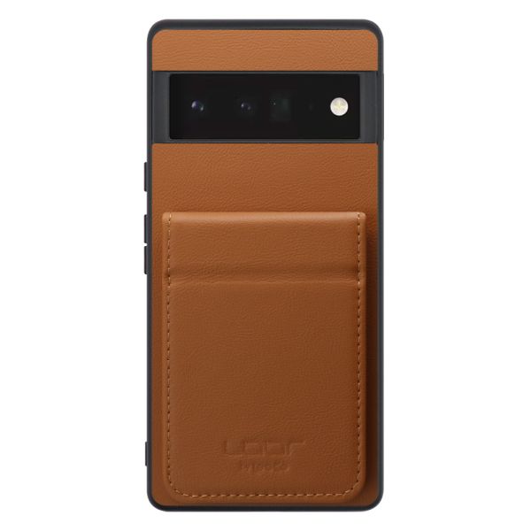 [ LOOF BASIC-SHELL SLIM CARD 2カード ] Google Pixel 6 Pro Googlepixel6pro 6pro プロ ピクセル6pro ケース 背面 カード収納 カード入れ カードポケット カバー スマホケース 薄型 大容量 本革 [ Google Pixel 6 Pro ]