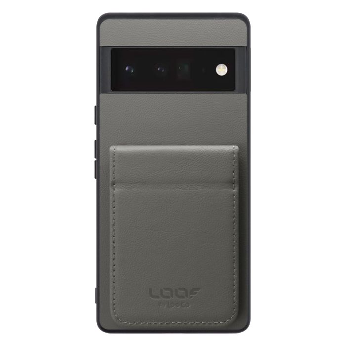 [ LOOF BASIC-SHELL SLIM CARD 2カード ] Google Pixel 6 Pro Googlepixel6pro 6pro プロ ピクセル6pro ケース 背面 カード収納 カード入れ カードポケット カバー スマホケース 薄型 大容量 本革 [ Google Pixel 6 Pro ]