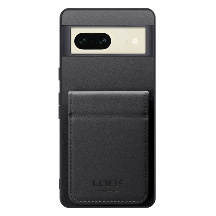 [ LOOF BASIC-SHELL SLIM CARD 2カード ] Google pixel 7 googlepixel7 pixel7 ピクセル7 ケース 背面 カード収納 カード入れ カードポケット カバー スマホケース 薄型 大容量 本革 [ Google Pixel 7 ]