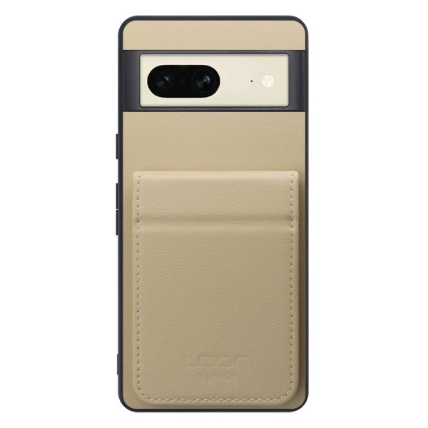 [ LOOF BASIC-SHELL SLIM CARD 2カード ] Google pixel 7 googlepixel7 pixel7 ピクセル7 ケース 背面 カード収納 カード入れ カードポケット カバー スマホケース 薄型 大容量 本革 [ Google Pixel 7 ]