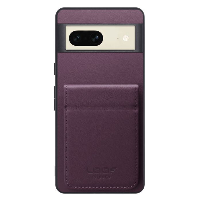 [ LOOF BASIC-SHELL SLIM CARD 2カード ] Google pixel 7 googlepixel7 pixel7 ピクセル7 ケース 背面 カード収納 カード入れ カードポケット カバー スマホケース 薄型 大容量 本革 [ Google Pixel 7 ]