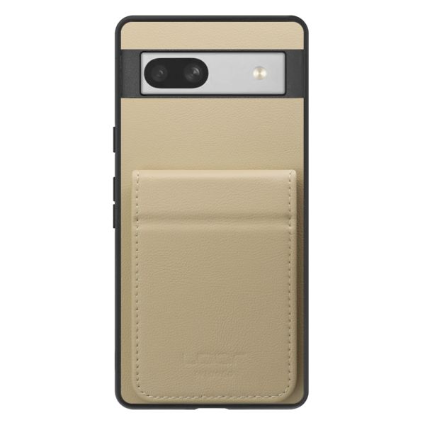 [ LOOF BASIC-SHELL SLIM CARD 2カード ] Google Pixel 7a googlepixel7a pixel7a ケース 背面 カード収納 カード入れ カードポケット カバー スマホケース 薄型 大容量 本革 [ Google Pixel 7a ]
