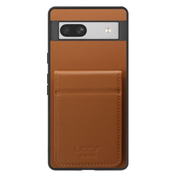 [ LOOF BASIC-SHELL SLIM CARD 2カード ] Google Pixel 7a googlepixel7a pixel7a ケース 背面 カード収納 カード入れ カードポケット カバー スマホケース 薄型 大容量 本革 [ Google Pixel 7a ]