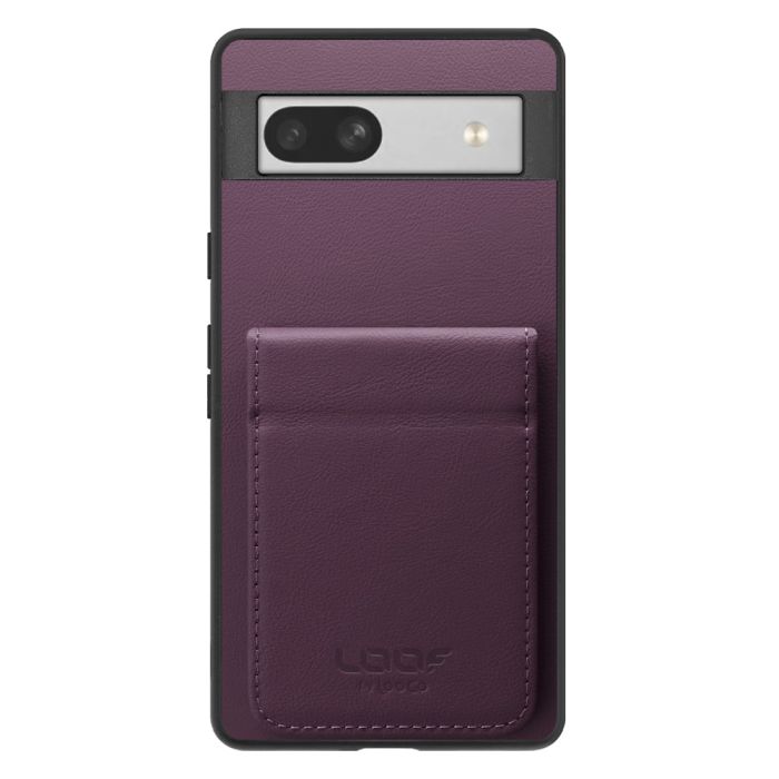 [ LOOF BASIC-SHELL SLIM CARD 2カード ] Google Pixel 7a googlepixel7a pixel7a ケース 背面 カード収納 カード入れ カードポケット カバー スマホケース 薄型 大容量 本革 [ Google Pixel 7a ]