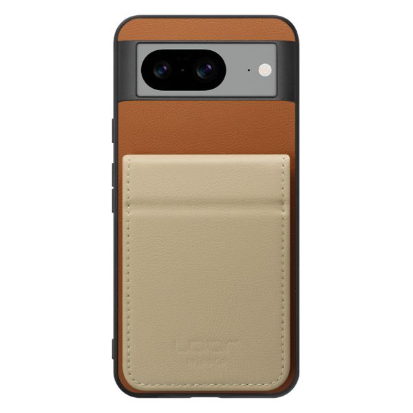[ LOOF BASIC-SHELL SLIM CARD 2カード ] Google pixel 8 googlepixel8 Pixel8 ピクセル8 ケース 背面 カード収納 カード入れ カードポケット カバー スマホケース 薄型 大容量 本革 [ Google Pixel 8 ]