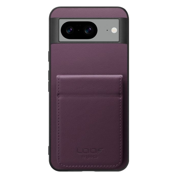 [ LOOF BASIC-SHELL SLIM CARD 2カード ] Google pixel 8 googlepixel8 Pixel8 ピクセル8 ケース 背面 カード収納 カード入れ カードポケット カバー スマホケース 薄型 大容量 本革 [ Google Pixel 8 ]