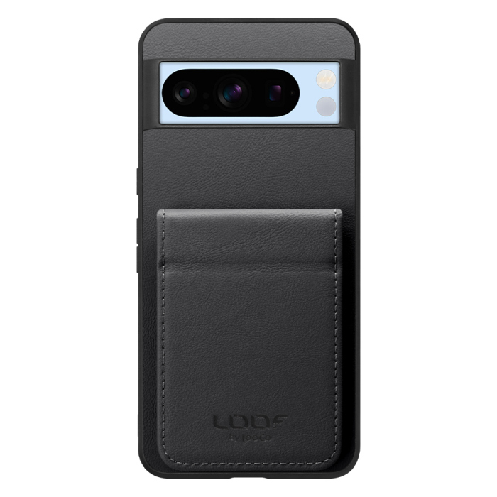 [ LOOF BASIC-SHELL SLIM CARD 2カード ] Google pixel 8 Pro googlepixel8pro Pixel8 8Pro プロ ピクセル8Pro ケース 背面 カード収納 カード入れ カードポケット カバー スマホケース 薄型 大容量 本革 [ Google Pixel 8 Pro ]